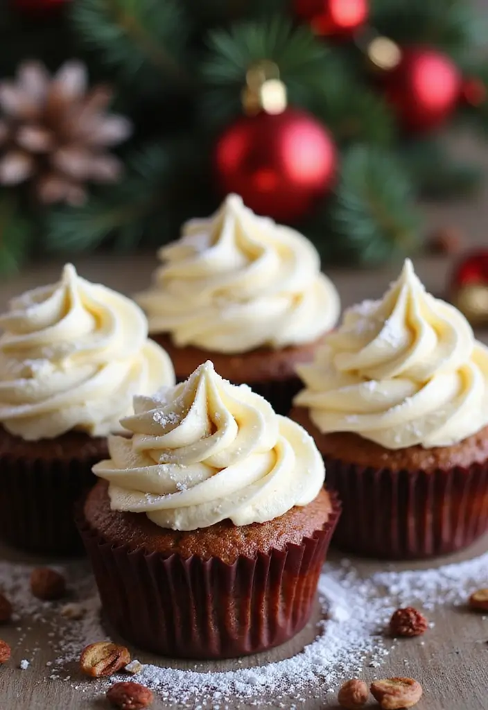 25 Christmas Cupcake Ideas That’ll Wow Your Holiday Guests - 10. Mincemeat Cupcakes