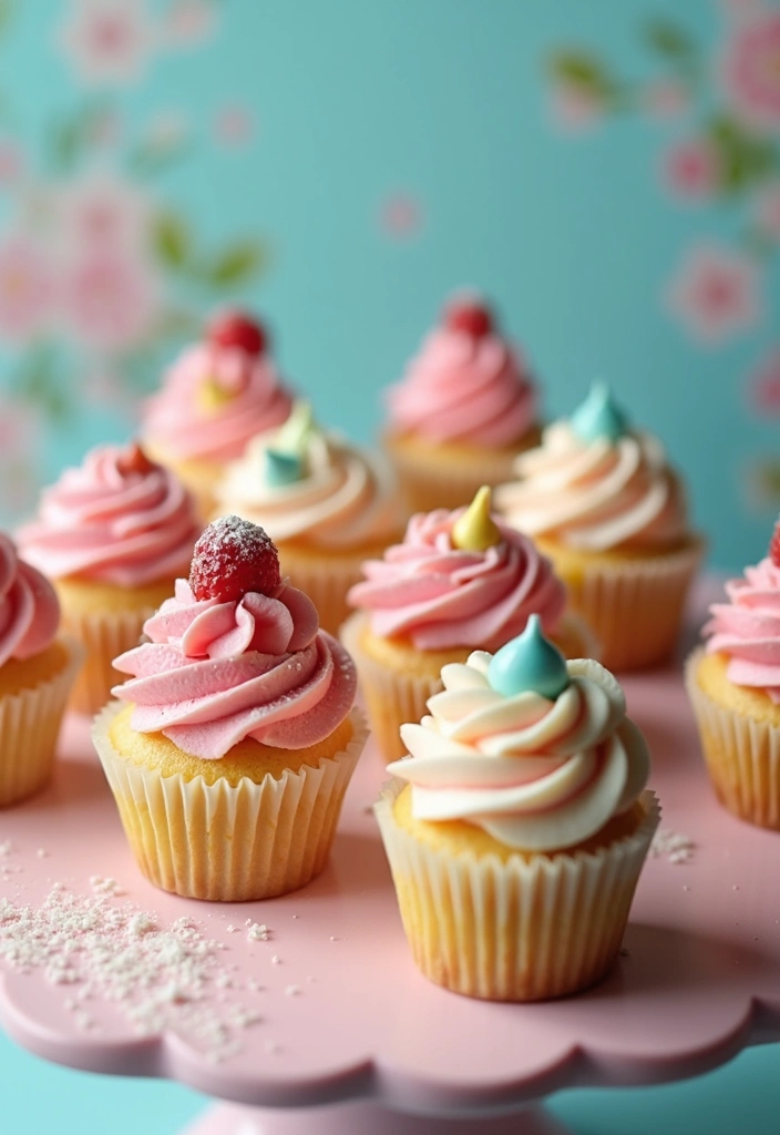 25 Cupcake Decorating Ideas to Try with Kids This Weekend - 18. Mini Cupcake Towers