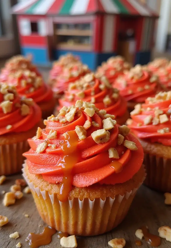 25 Cupcake Decoration Ideas You’ll Want to Try This Weekend - 14. Candy Apple Cupcakes