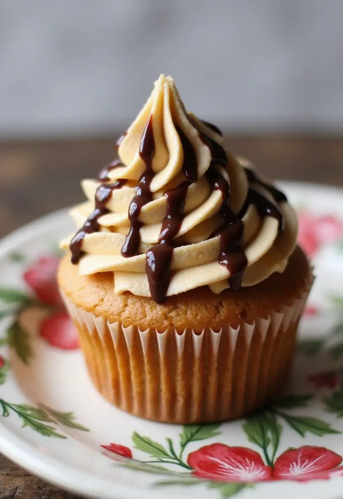 25 Cupcake Ideas for Kids’ Parties That Are Fun and Mess-Free - 21. Peanut Butter Cupcake