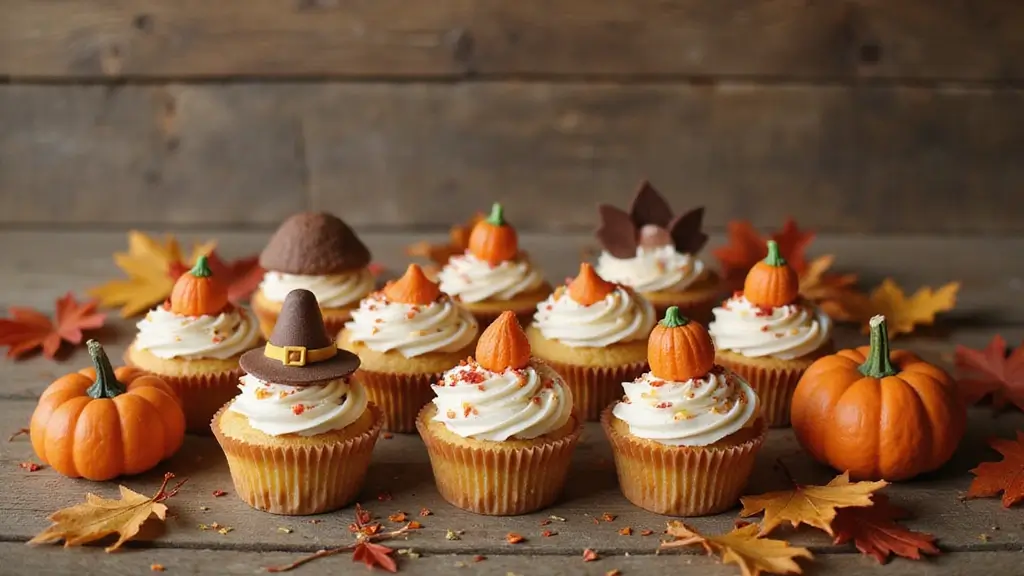 25 Cupcake Ideas for Thanksgiving That Guests Will Gobble Up