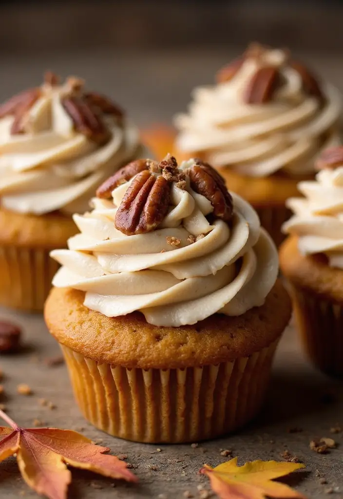 25 Cupcake Ideas for Weddings That Guests Will Remember - 1. Pumpkin Spice Delight