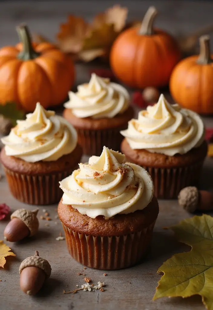25 Cupcake Ideas for Weddings That Guests Will Remember - 18. Rustic Maple Buttercream Cupcakes