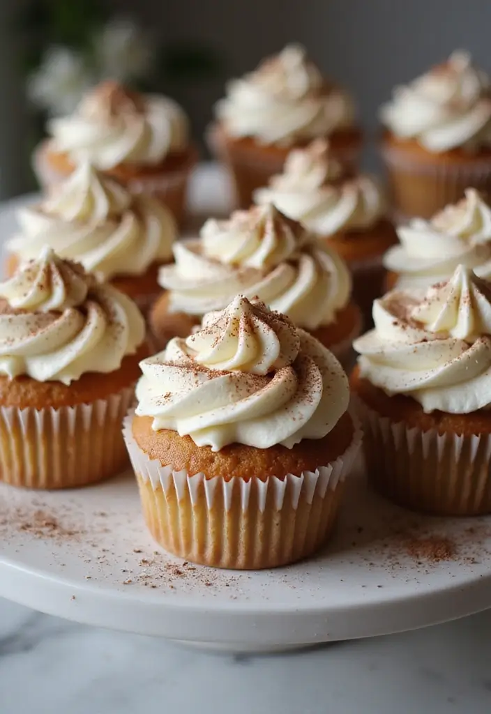 25 Cupcake Ideas for Weddings That Guests Will Remember - 24. Tiramisu Cupcakes