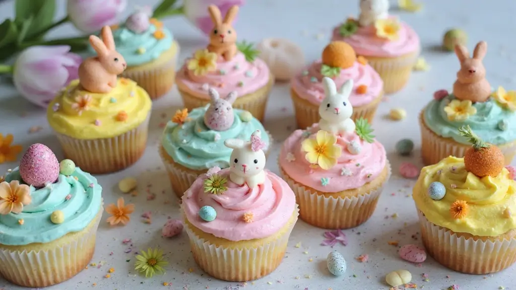 25 Easter Cupcake Decorating Ideas That Brighten Your Table
