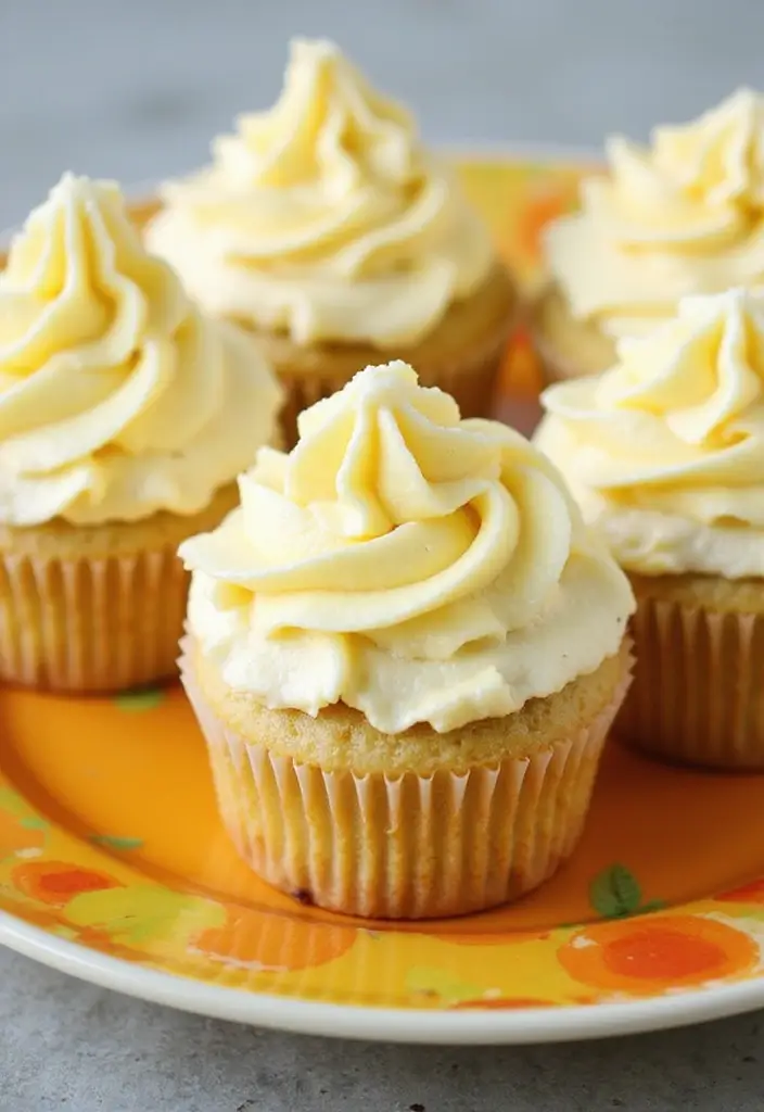25 Graduation Cupcake Ideas That Celebrate Success in Style - 3. Lemon Poppy Seed Graduation Cupcakes