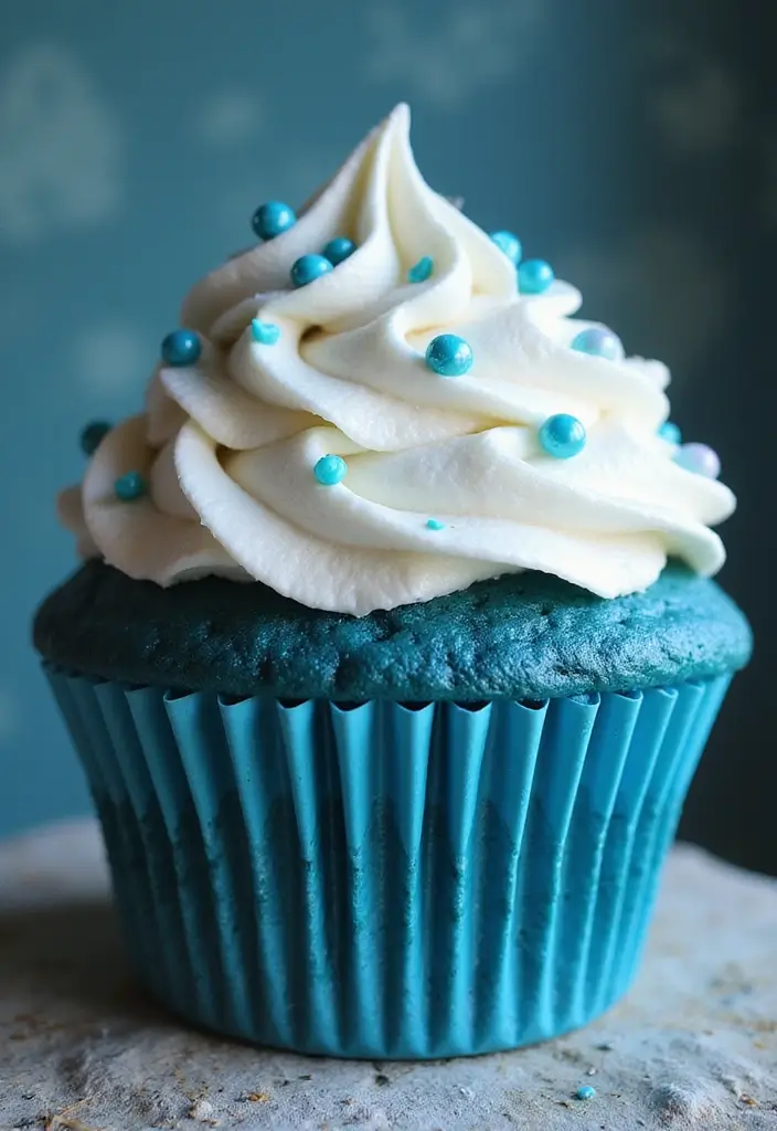 25 Minecraft Cupcake Ideas for Pixel-Perfect Parties - 17. Ocean Monument Cupcake