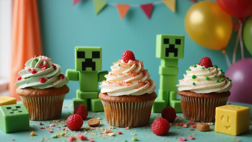 25 Minecraft Cupcake Ideas for Pixel-Perfect Parties