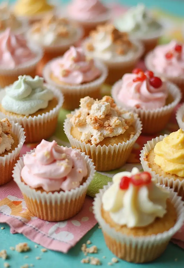 25 Simple Cupcake Decorating Ideas Anyone Can Master - 11. Miniature Dessert Cups