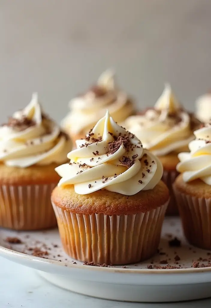 25 St. Patrick’s Day Cupcake Ideas Full of Lucky Charm - 5. Irish Cream Cupcakes