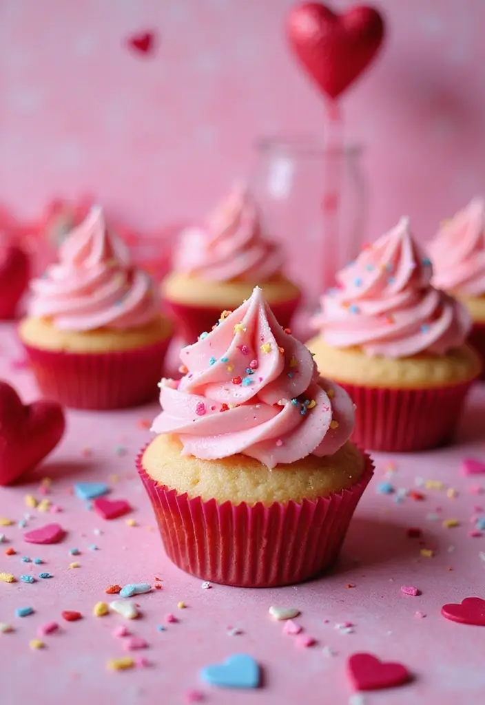 25 Valentine’s Day Cupcake Ideas That Say “I Love You” - 10. Love Potion Cupcakes