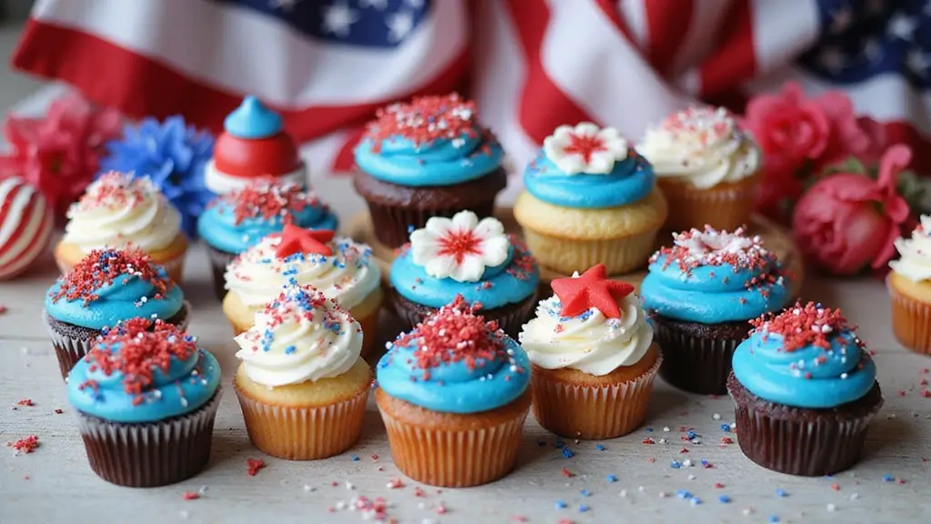 27 4th of July Cupcake Ideas That Sparkle with Patriotism
