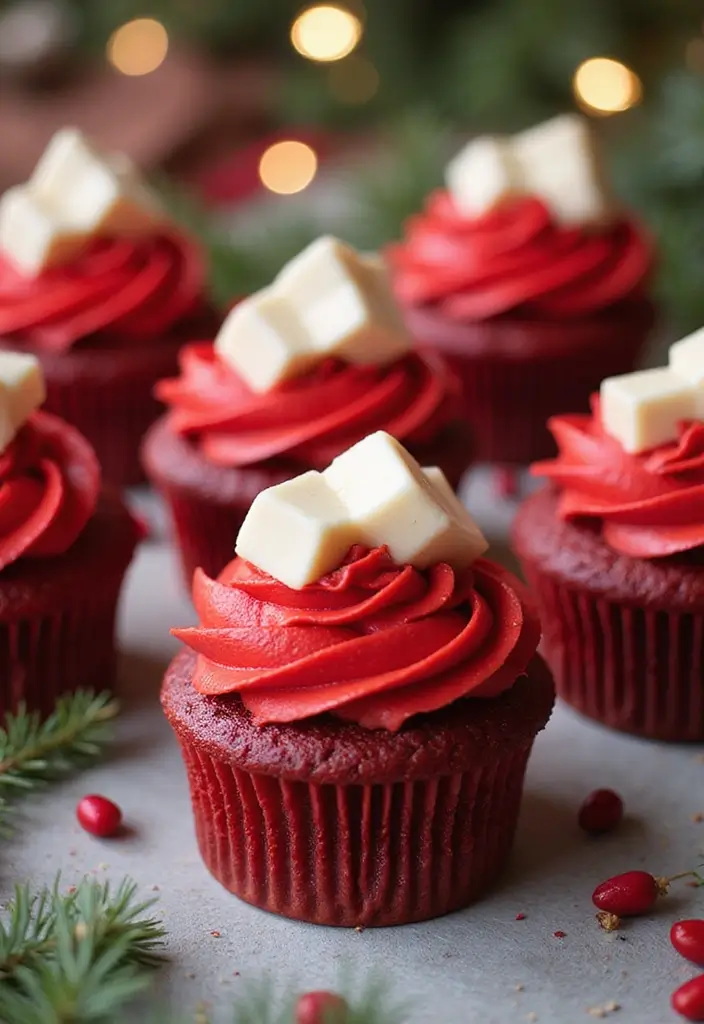 27 Christmas Cupcake Decorating Ideas You Can DIY: Minecraft-Themed Holiday Treats - 6. TNT Block Cupcakes