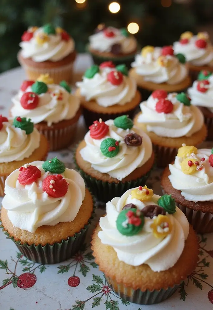 27 Christmas Cupcake Decorating Ideas You Can DIY: Minecraft-Themed Holiday Treats - 7. Steve and Alex Cupcakes