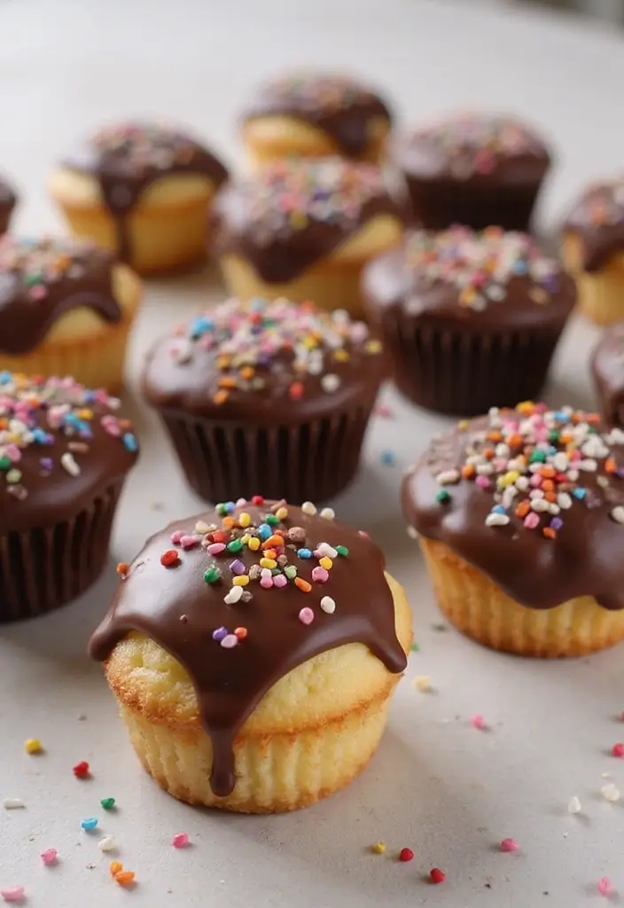 27 Cupcake Design Ideas That Look Professional (But Are Easy!) - 10. Dipped Cupcakes