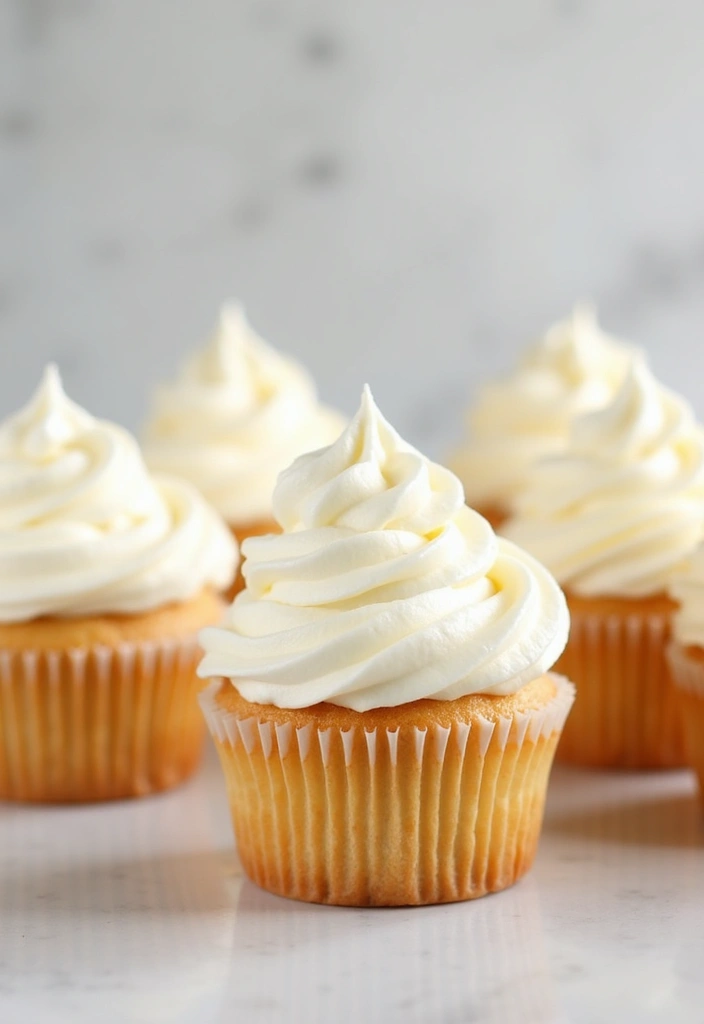 27 Cupcake Design Ideas That Look Professional (But Are Easy!) - 19. Fluffy Marshmallow Frosting