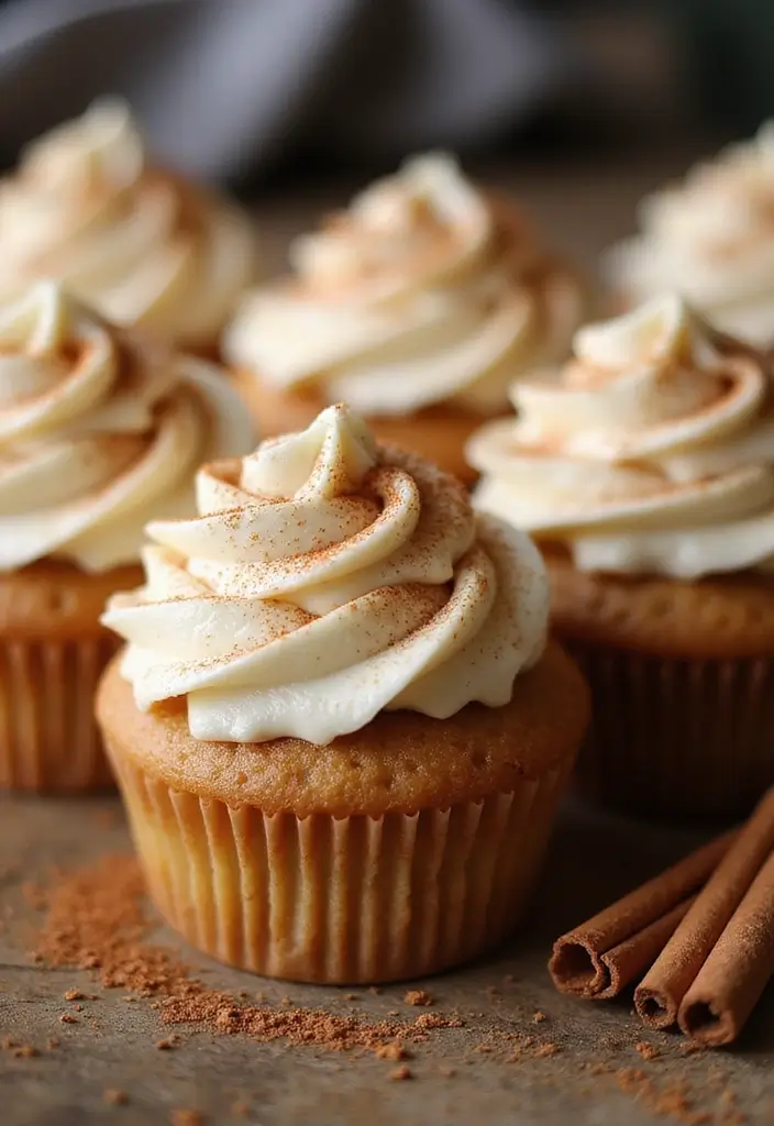 27 Cupcake Design Ideas That Look Professional (But Are Easy!) - 26. Spiced Chai Cupcakes