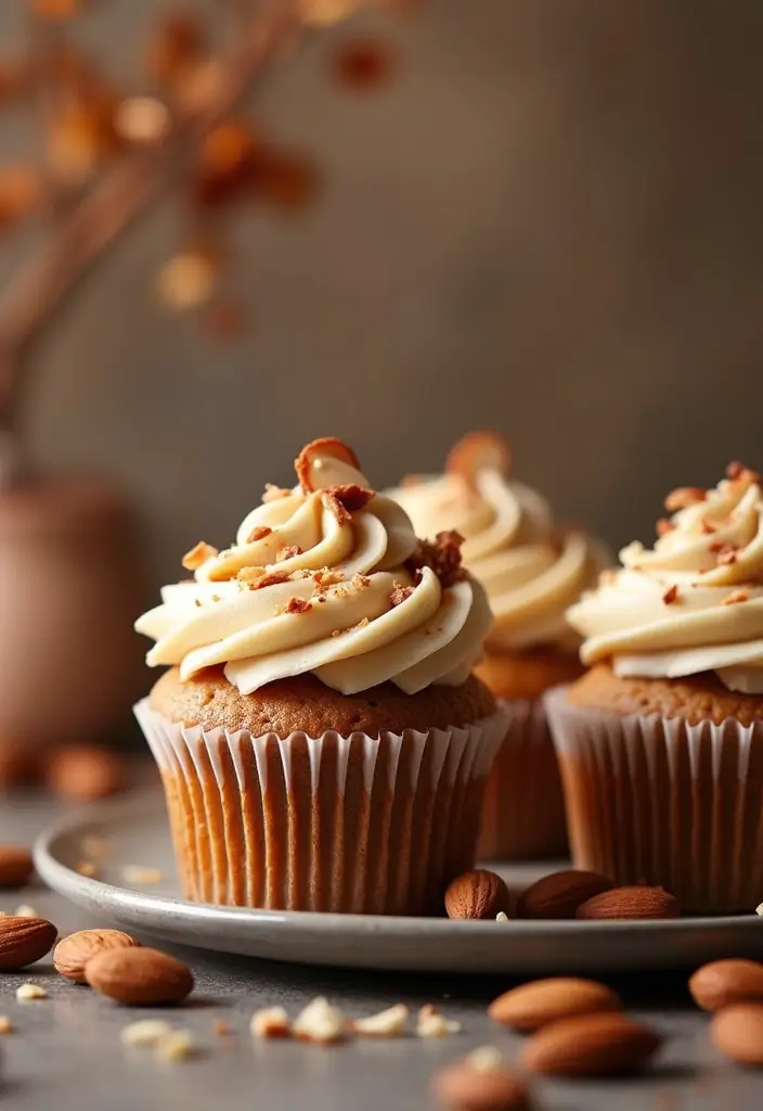 27 Fall Cupcake Ideas That Taste Like Cozy Season - 19. Mocha Almond Cupcakes