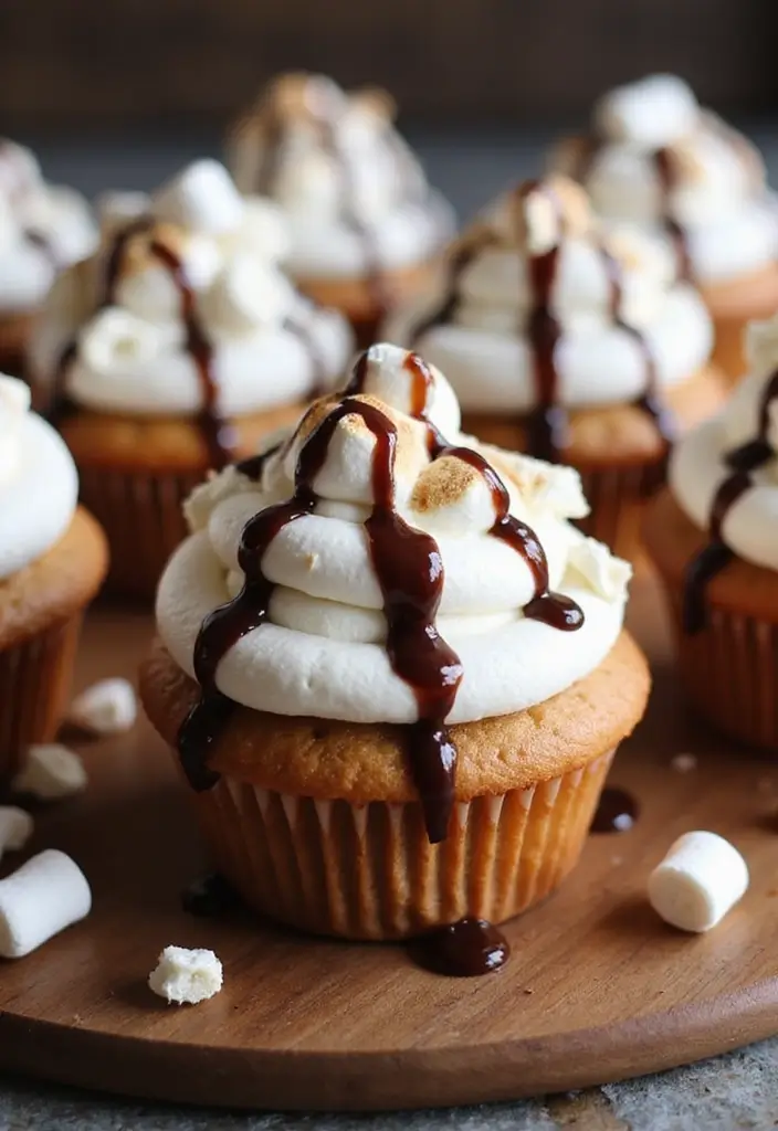 30 Christmas Cupcake Decorating Ideas for Festive Baking - 9. Hot Cocoa Cupcakes