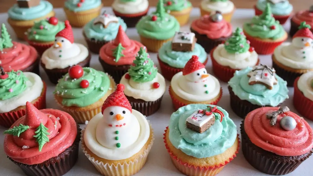 30 Christmas Cupcake Decorating Ideas for Festive Baking
