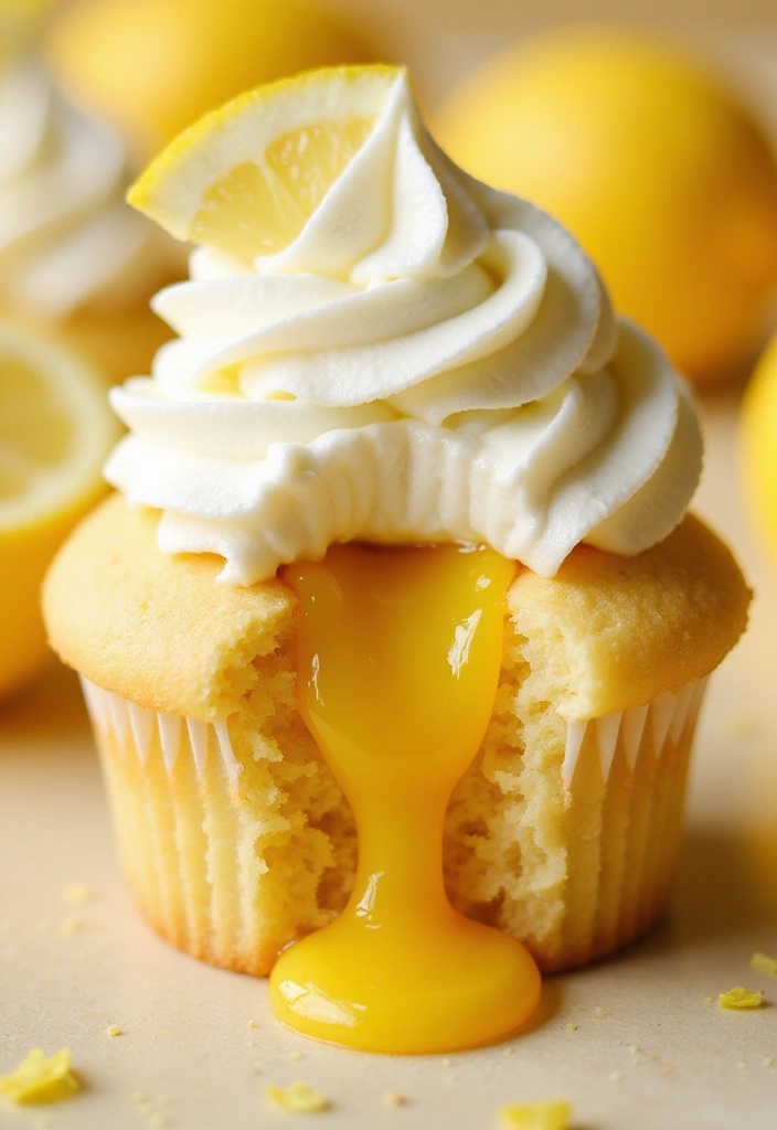 30 Cupcake Filling Ideas That Surprise and Delight - 1. Lemon Curd