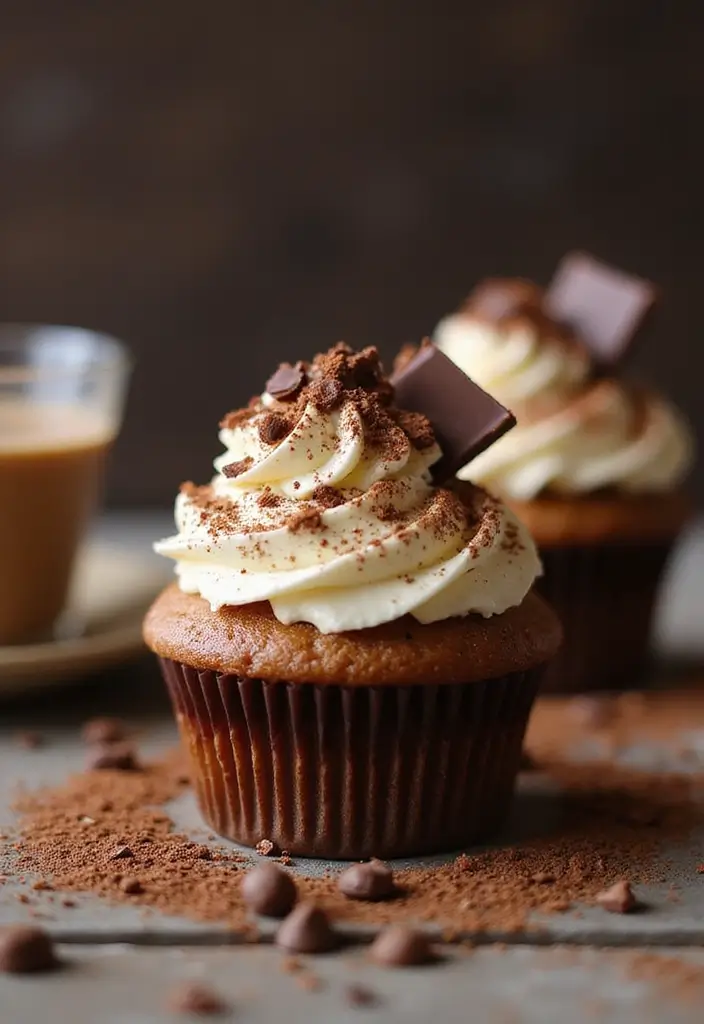 30 Cupcake Filling Ideas That Surprise and Delight - 14. Tiramisu Filling