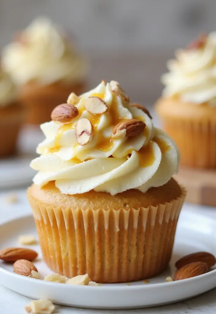 30 Cupcake Filling Ideas That Surprise and Delight - 22. Honey Almond