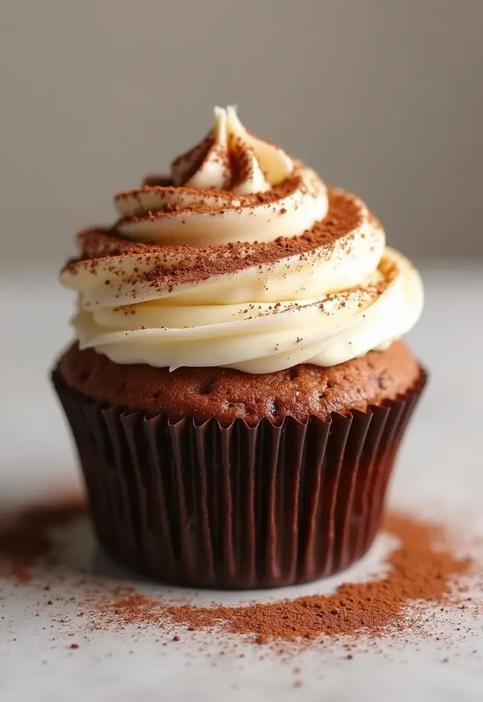 30 Cupcake Frosting Ideas You’ll Want to Lick Off the Spoon - 13. Tiramisu Frosting