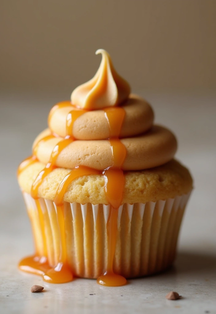 30 Cupcake Frosting Ideas You’ll Want to Lick Off the Spoon - 16. Caramel Frosting