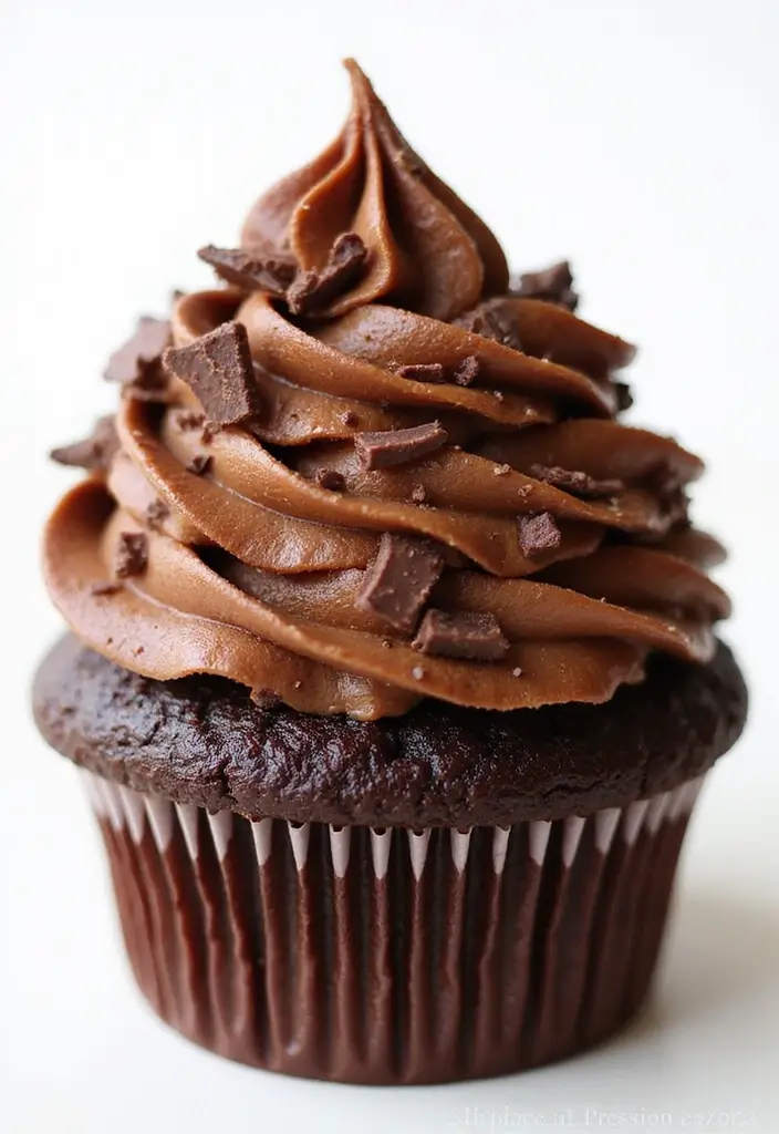 30 Cupcake Frosting Ideas You’ll Want to Lick Off the Spoon - 20. Chocolate Mint Frosting