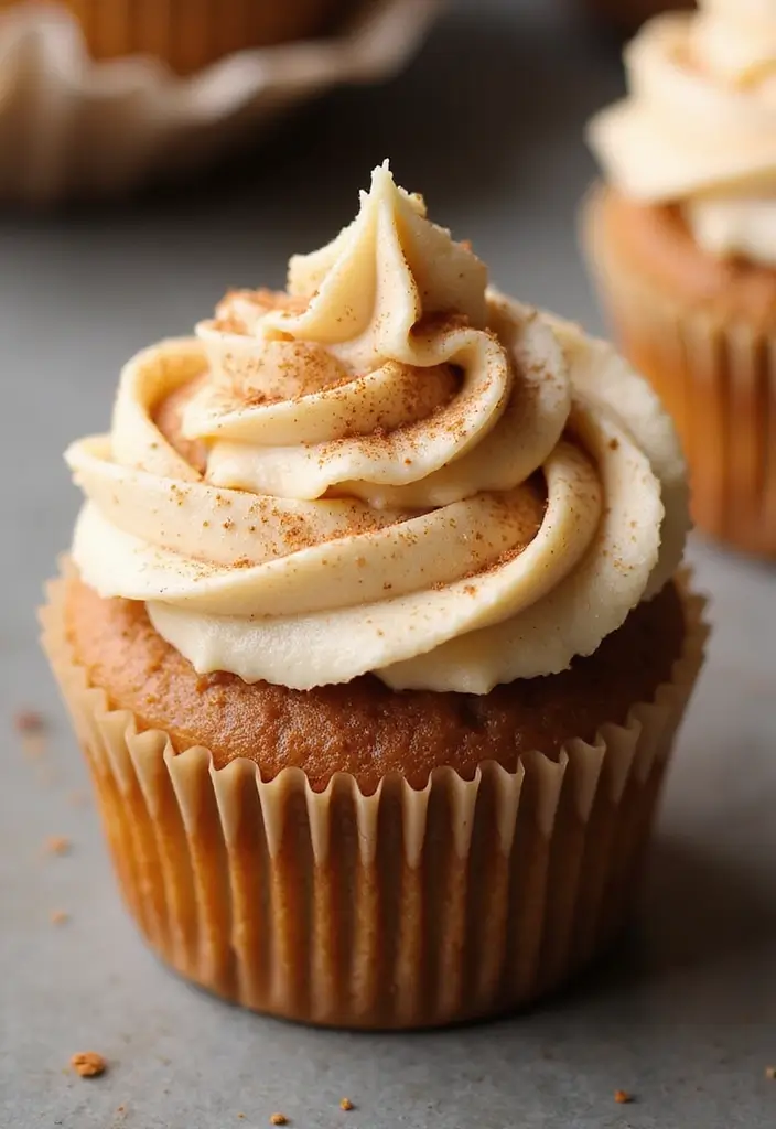 30 Cupcake Frosting Ideas You’ll Want to Lick Off the Spoon - 26. Gingerbread Frosting