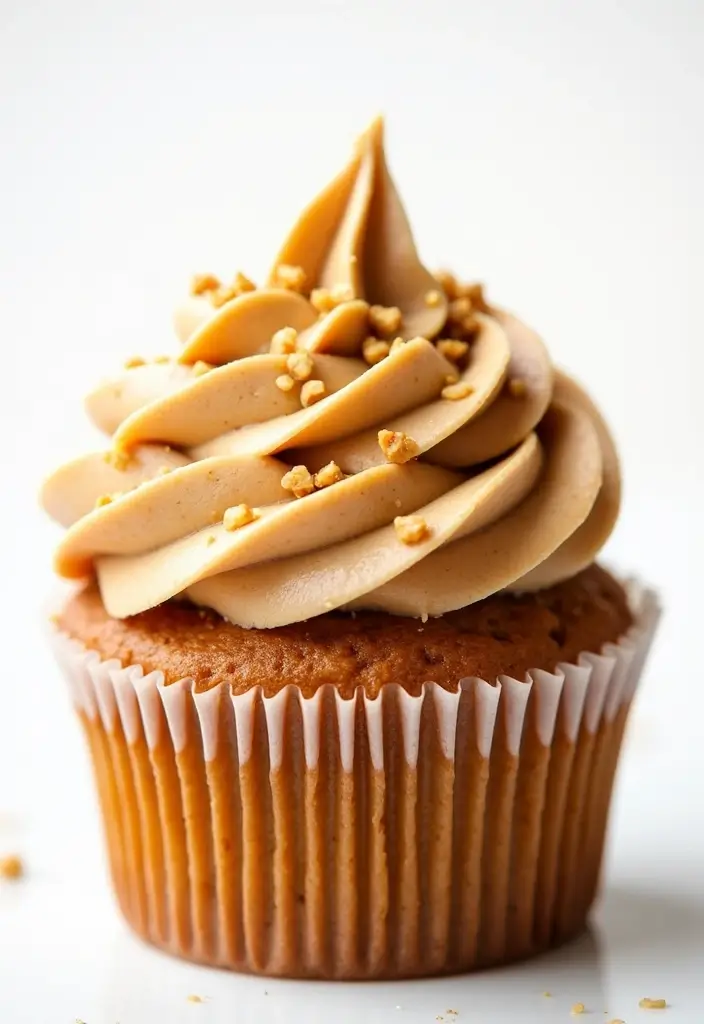 30 Cupcake Frosting Ideas You’ll Want to Lick Off the Spoon - 7. Peanut Butter Frosting