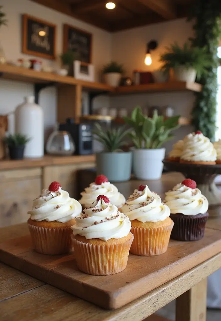 30 Cupcake Stand Ideas That Elevate Your Dessert Table - 27. Farm Fresh Cupcake Stand