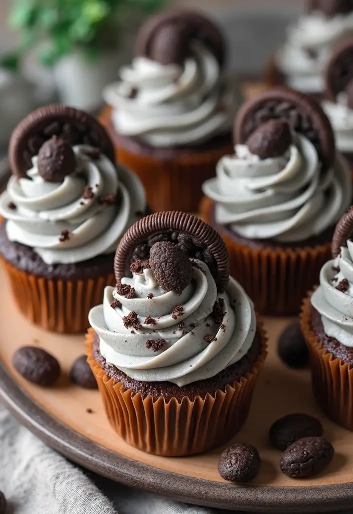 30 Dinosaur Cupcake Ideas for Jurassic-Themed Parties - 13. Dino Rock Cupcakes