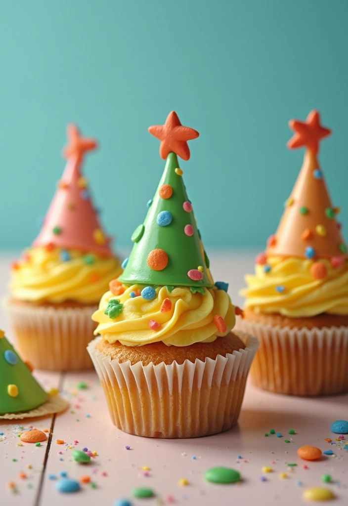 30 Dinosaur Cupcake Ideas for Jurassic-Themed Parties - 15. Dino Birthday Cupcakes