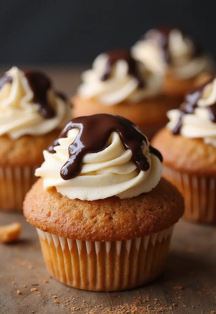 30 Easter Cupcake Ideas Perfect for Spring Celebrations - 18. Churro Cupcakes