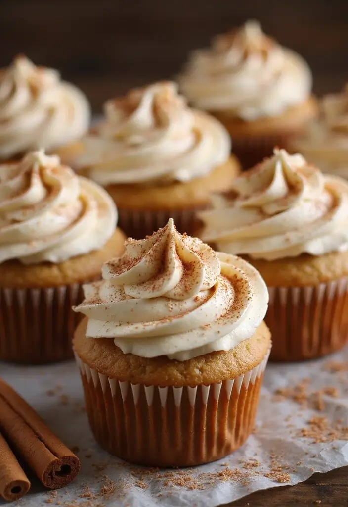 30 Easter Cupcake Ideas Perfect for Spring Celebrations - 26. Chai Spice Cupcakes