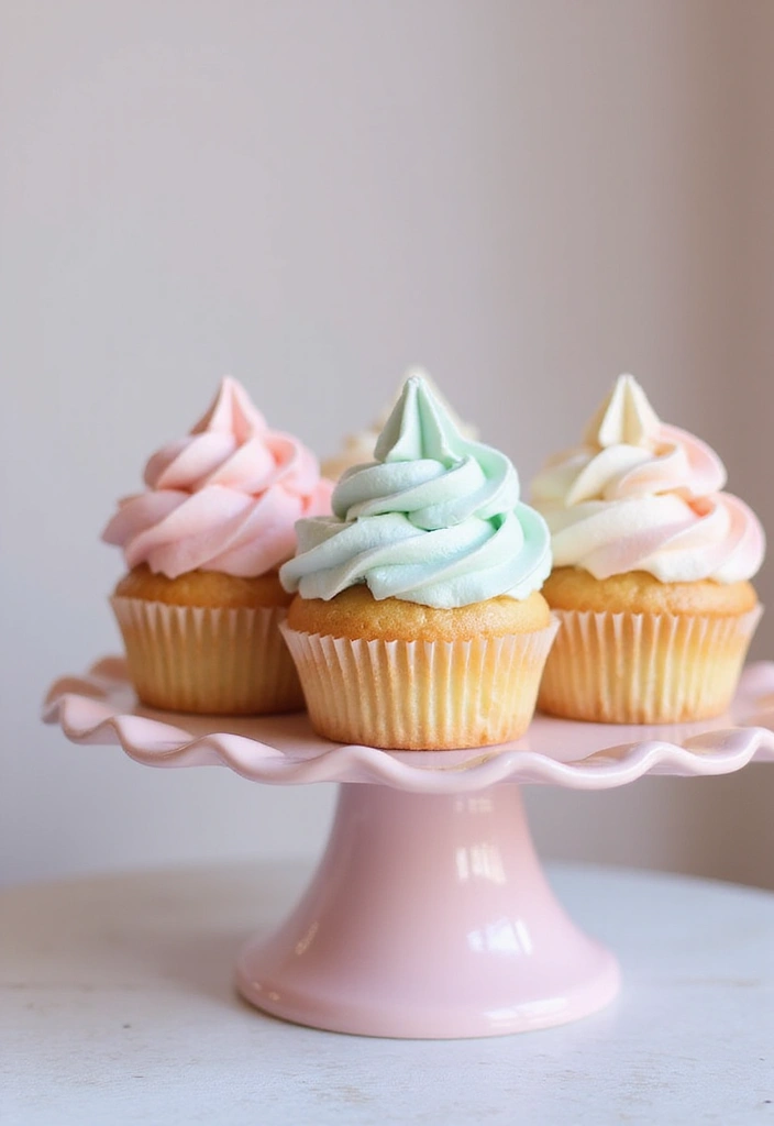 30 Easter Cupcake Ideas Perfect for Spring Celebrations - 9. Pastel Ombre Cupcakes
