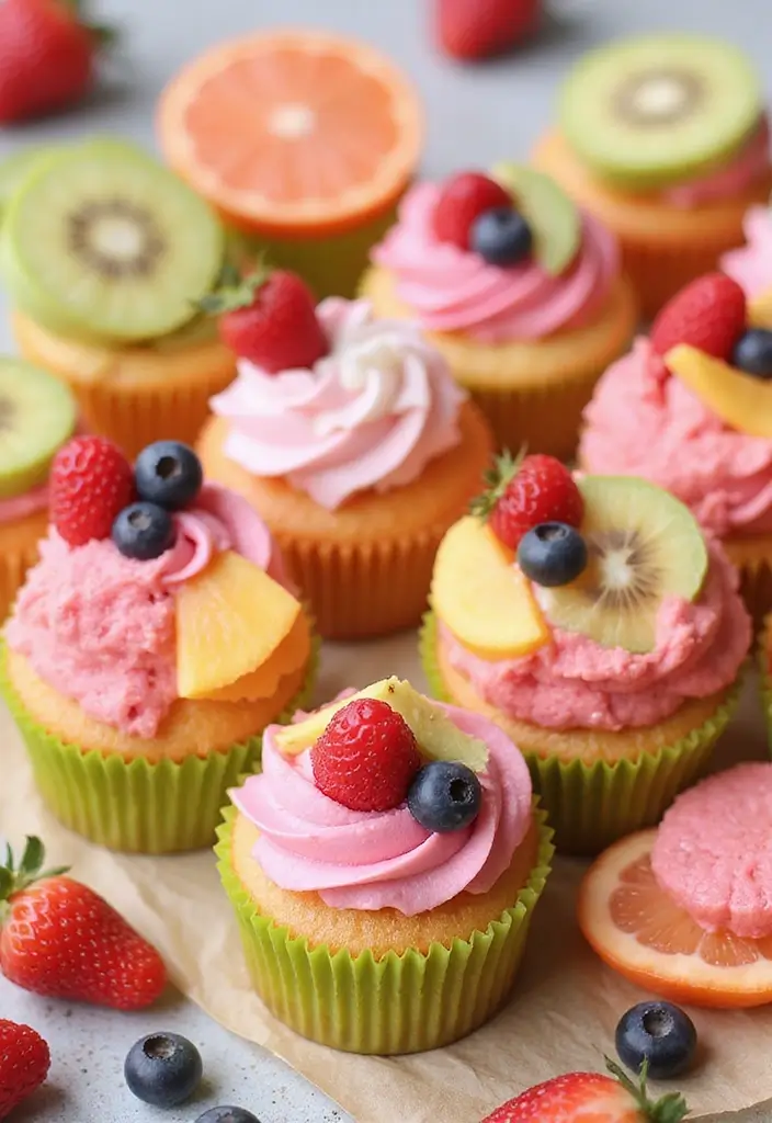 30 Easy Cupcake Cake Decorating Ideas for Beginners - 13. Popsicle Cupcakes