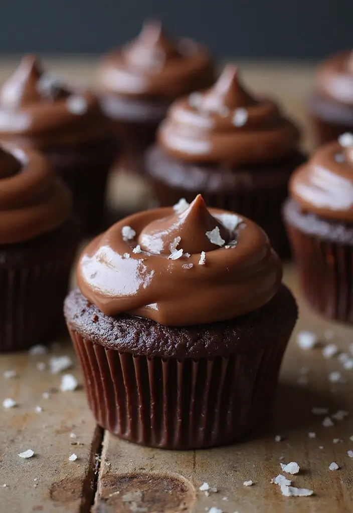 30 Easy Cupcake Cake Decorating Ideas for Beginners - 2. Chocolate Drizzle Delight