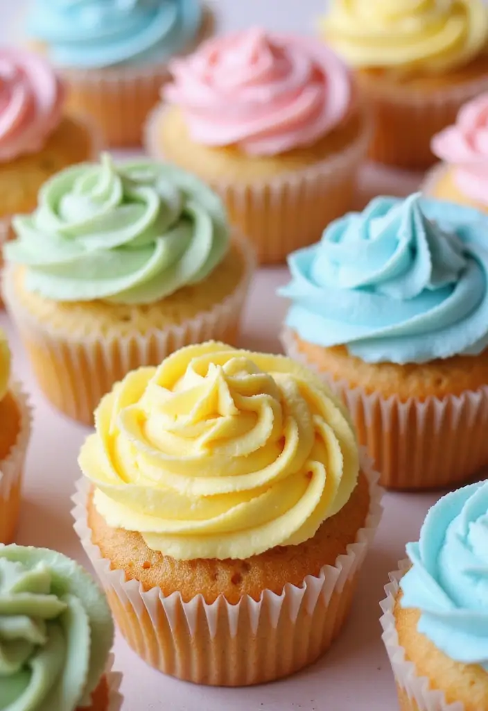 30 Easy Cupcake Cake Decorating Ideas for Beginners - 24. Fun Shape Cupcakes