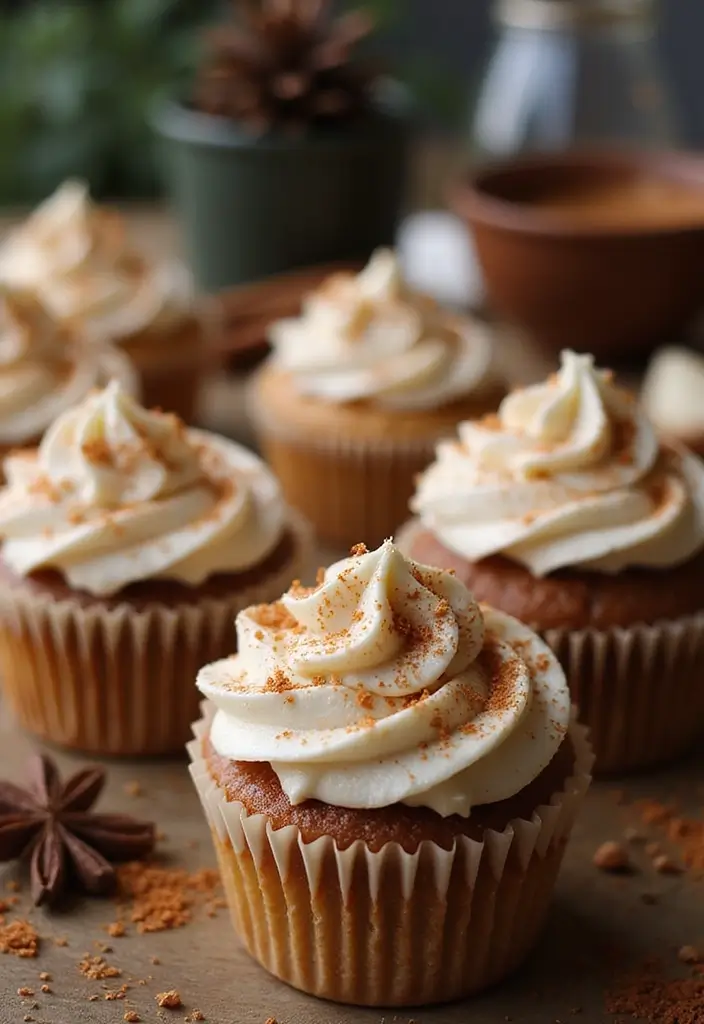 30 Easy Cupcake Cake Decorating Ideas for Beginners - 27. Spice Cupcake Creations