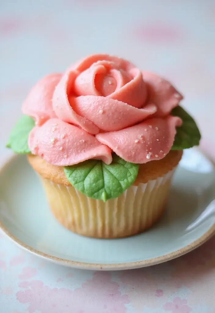 30 Easy Cupcake Decorating Ideas That Look Bakery-Perfect - 19. Frosting Flowers