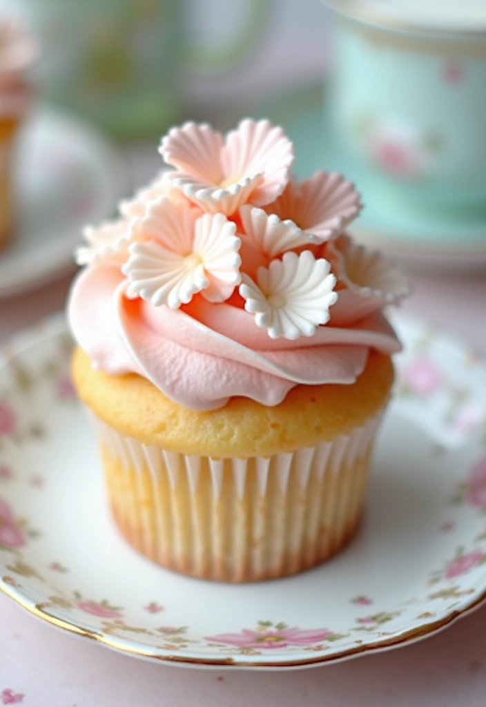 30 Easy Cupcake Decorating Ideas That Look Bakery-Perfect - 26. Piped Shells and Ruffles