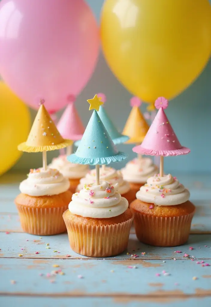 30 Easy Cupcake Decorating Ideas That Look Bakery-Perfect - 9. Themed Cupcake Toppers