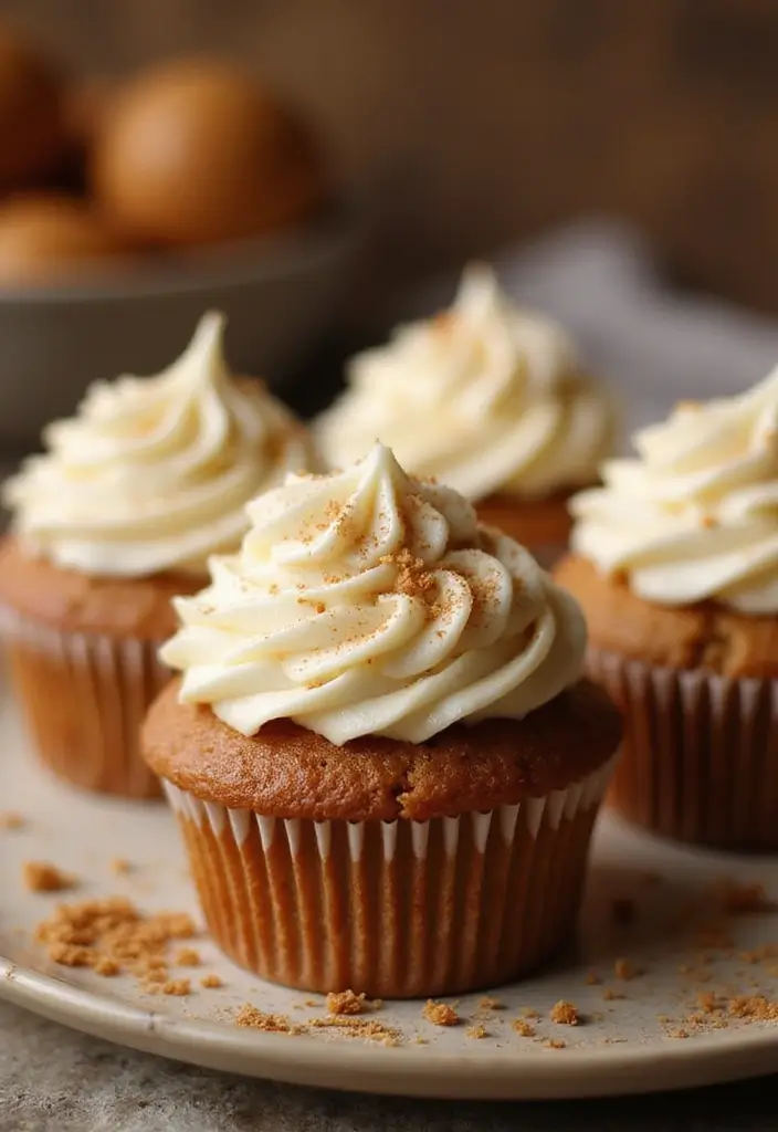 30 Sweet 16 Cupcake Ideas That Are Totally Instagram-Worthy - 10. Ginger Snap Cupcakes