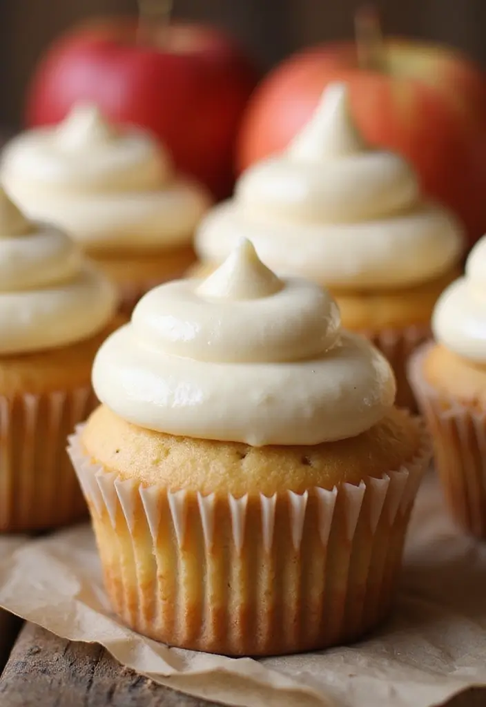 30 Sweet 16 Cupcake Ideas That Are Totally Instagram-Worthy - 13. Vanilla Bean Cupcakes with Apple Cider Frosting