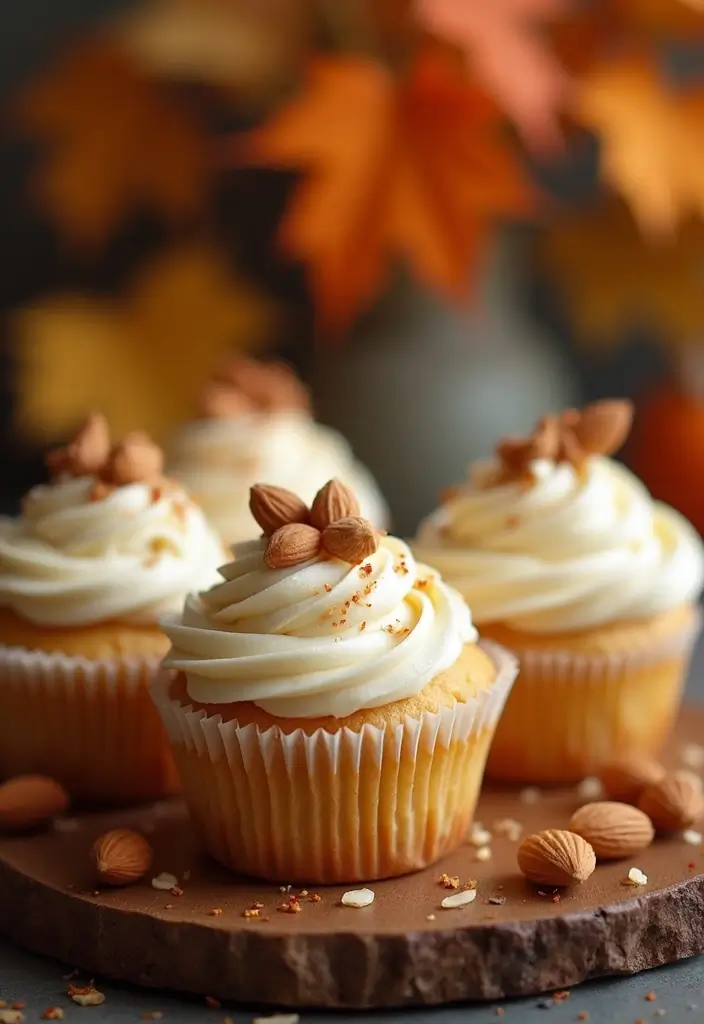 30 Sweet 16 Cupcake Ideas That Are Totally Instagram-Worthy - 14. Honey Almond Cupcakes
