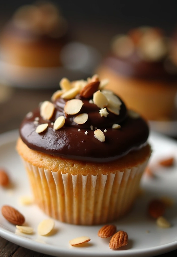 30 Wedding Cupcake Ideas for Elegant Dessert Tables - 17. Almond Joyful