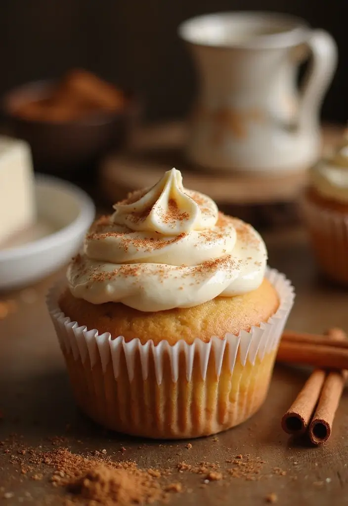 30 Wedding Cupcake Ideas for Elegant Dessert Tables - 23. Chai Spice Delight
